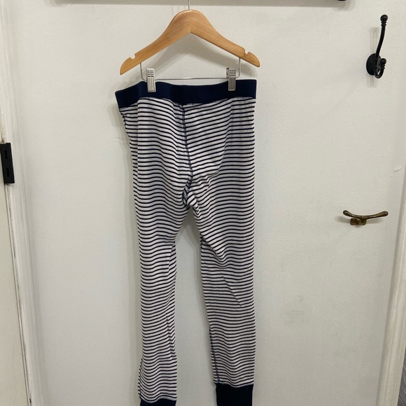 JCrew Women’s Striped Navy/White Long Underwear - Picture 5 of 5